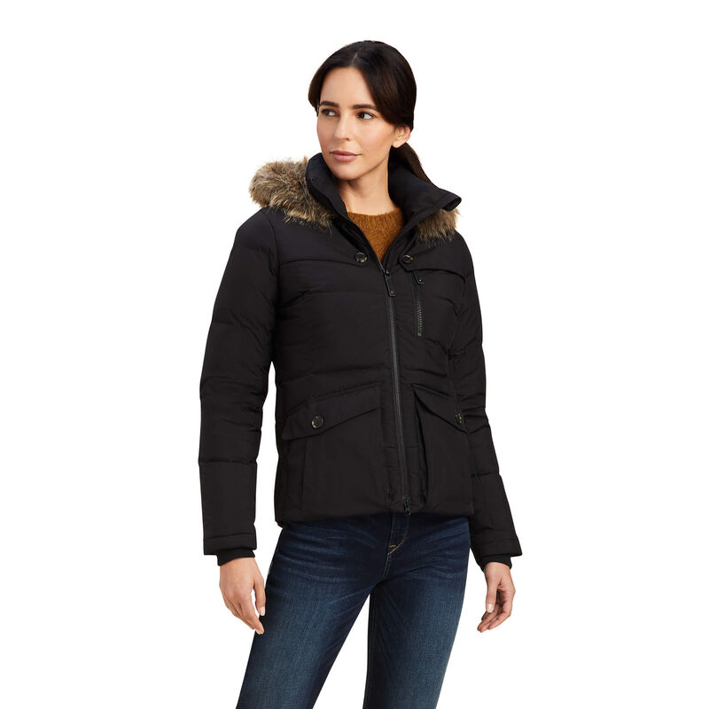 Ariat Jacke Damen - Clairborne Down Schwarz ( FJMPC-9752 )